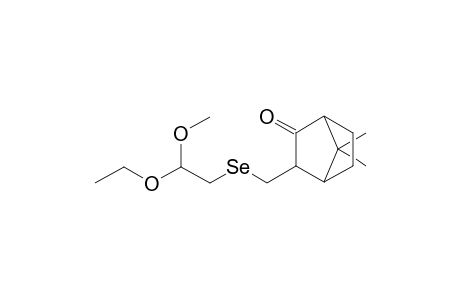 1-Ethoxy-1-methoxy-2-(3-selenacamphoryl)ethene
