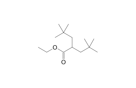 Ethyl 2-(2,2-dimethylpopyl)-4,4-dimethylpentanoate