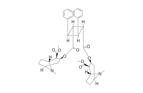 (1R,2R,3S,4R)-1-((1R,2R,3S,5S)-2-(methoxycarbonyl)-8-methyl-8-azabicyclo[3.2.1]octan-3-yl) 2-((1R,2S,3S,5S)-2-(methoxycarbonyl)-8-methyl-8-azabicyclo[3.2.1]octan-3-yl) 3,4-diphenylcyclobutane-1,2-dicarboxylate