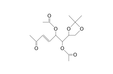 (E)-(2R,3R,4R)-3,4-Di-O-acetyl-1,2-O-isopropylidene-5-octen-7-one-1,2,3,4-tetrol