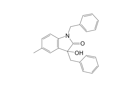 1,3-Dibenzyl-3-hydroxy-5-methyl-oxindole