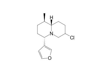 (1R,4S,9aS)-7-chloro-4-(furan-3-yl)-1-methyloctahydro-1H-quinolizine