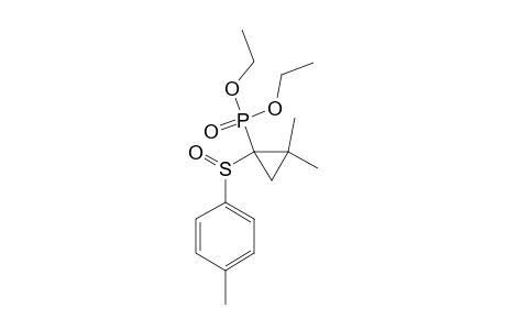 (+)-1-DIETHOXYPHOSPHORYL-2,2-DIMETHYL-1-(PARA-TOLYLSULFINYL)-CYCLOPROPANE