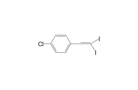 1-Chloro-4-(2,2-diiodoethenyl)benzene