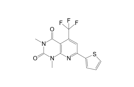 1,3-Dimethyl-5-trifluoromethyl-7-thienyl-1,2,3,4-tetrahydropyridoo[2,3-d]pyrimidin-2,4-dione