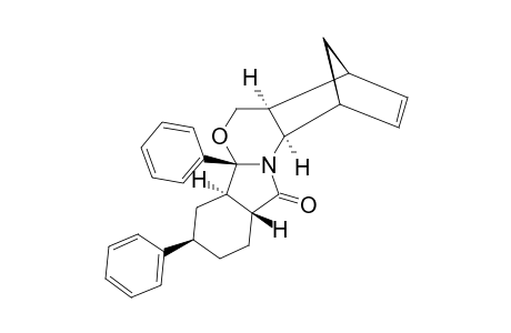 DI-ENDO-6A,8-DIPHENYL-1,4-METHANO-11-OXO-1,4,4A,6B,7,8,9,10,10A,12A-DECAHYDROISOINDOLO-[2.1-A]-[3.1]-BENZOXAZINE
