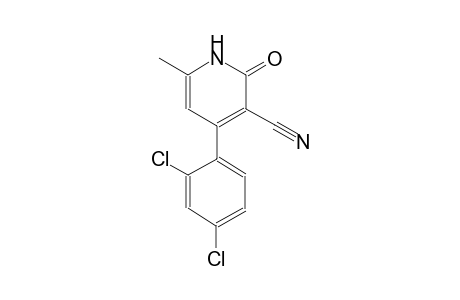 4-(2,4-dichlorophenyl)-6-methyl-2-oxo-1,2-dihydro-3-pyridinecarbonitrile