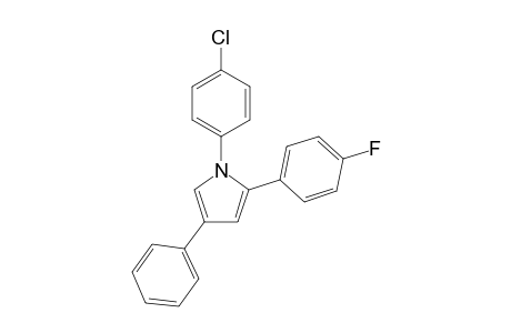 1-(4-Chlorophenyl)-2-(4-fluorophenyl)-4-phenyl-1H-pyrrole