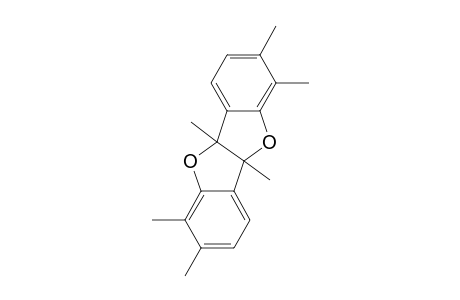 1,2,4B,5,6,9B-HEXAMETHYL-4B,9B-DIHYDROBENZOFURO-[3,2]-BENZOFURANE