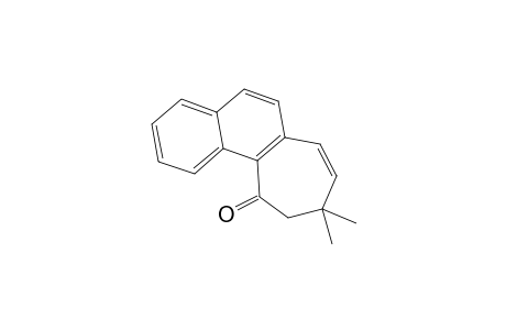 11H-Cyclohepta[a]naphthalen-11-one, 9,10-dihydro-9,9-dimethyl-