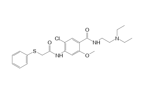 6'-chloro-4'-{[2-(diethylamino)ethyl]carbamoyl]-2-(phenylthio)-m-acetanisidide