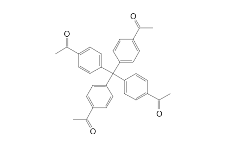 1-[4-[tris(4-ethanoylphenyl)methyl]phenyl]ethanone
