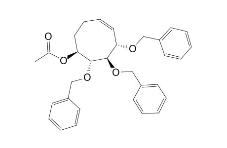 CIS-(3S,4R,5R)-6-ACETYLOXY-3,4,5-TRIS-(BENZYLOXY)-CYCLOOCTENE