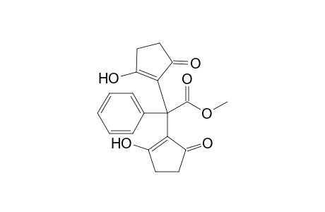 Methyl 2,2-bis(2-hydroxy-5-oxocyclopent-1-enyl)-2-Phenylacetate