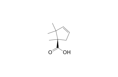 (R)-1,2,2-Trimethyl-3-cyclopenten-1-carboxylic acid