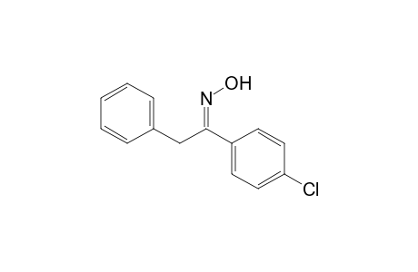 Acetophenone, 4'-chloro-2-phenyl-, oxime, (Z)-