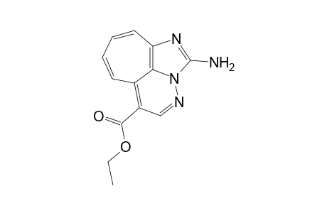 Ethyl 2-amino-1,2a,3-triazabenz[cd]azulen-5-carboxylate