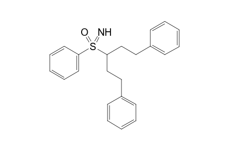 S-Phenyl-S-(1-phenethyl-3-phenylpropyl)sulfoximine