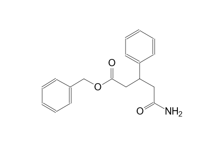 Pentanedioic acid, monoamide, 3-phenyl-, benzyl ester