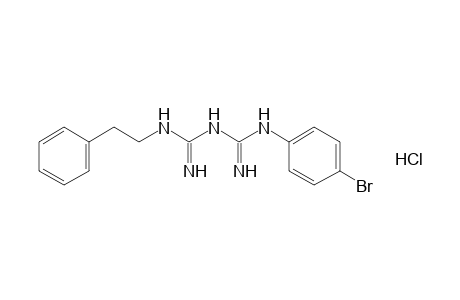 1-(p-bromophenyl)-5-phenethylbiguanide, monohydrochloride