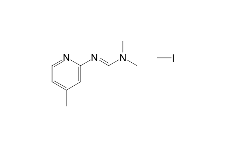 N,N-dimethyl-N'-(4-methyl-2-pyridyl)formamidine, methiodide
