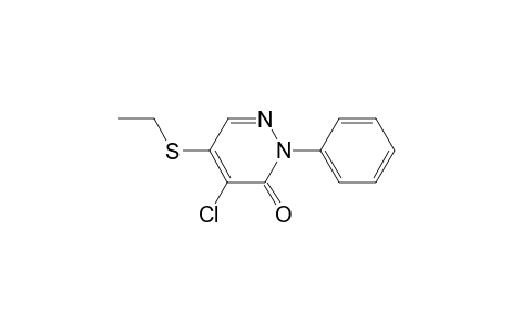 4-Chloro-5-(ethylsulfanyl)-2-phenyl-3(2H)-pyridazinone