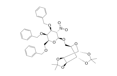 O-(3,4,6-TRI-O-BENZYL-2-DEOXY-2-NITRO-BETA-D-GALACTOPYRANOSYL)-(1->6)-1,2:3,4-DI-O-ISOPROPYLIDENE-ALPHA-D-GALACTOPYRANOSIDE