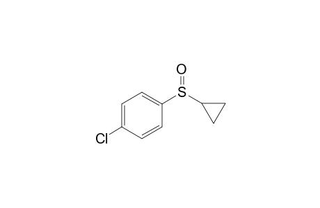1-Chloro-4-(cyclopropylsulfinyl)benzene
