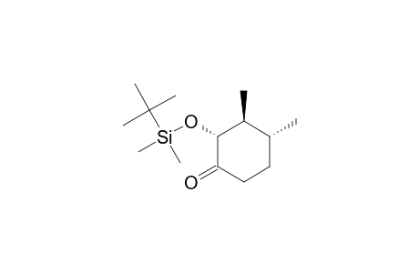cis,trans-2-(tert-Butyldimethylsiloxy)-3.beta.,4.alpha.-dimethylcyclohexanone
