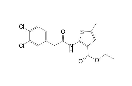 ethyl 2-{[(3,4-dichlorophenyl)acetyl]amino}-5-methyl-3-thiophenecarboxylate