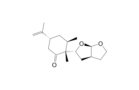 (2R,3R,5R)-2-[(2R,3aS,6aR)-Hexahydrofurano[2,3-b]furan-2-yl]-5-isopropenyl-2,3-dimethylcyclohexanone