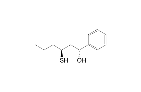 (1R,3S)-3-Mercapto-1-phenyl-1-hexanol