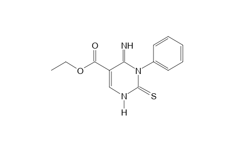 4-IMINO-3-PHENYL-1,2,3,4-TETRAHYDRO-2-THIOXO-5-PYRIMIDINECARBOXYLIC ACID, ETHYL ESTER