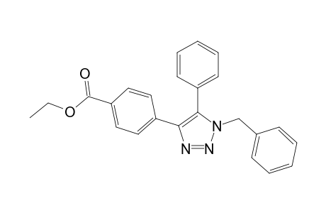 Ethyl 4-(1-benzyl-5-phenyl-1H-1,2,3-triazol-4-yl)benzoate