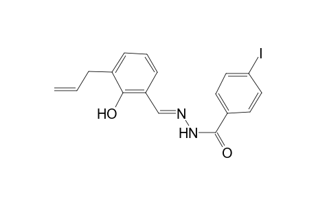 4-iodo-benzoic acid (3-allyl-2-hydroxy-benzylidene)-hydrazide