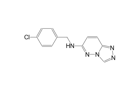 [1,2,4]triazolo[4,3-b]pyridazin-6-amine, N-[(4-chlorophenyl)methyl]-