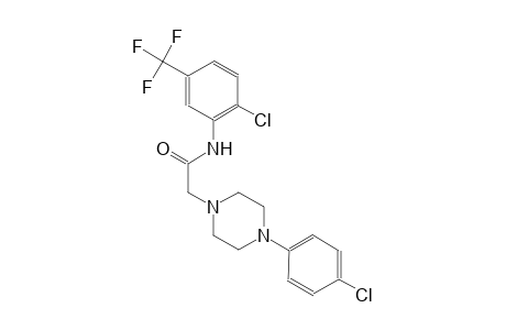 1-piperazineacetamide, 4-(4-chlorophenyl)-N-[2-chloro-5-(trifluoromethyl)phenyl]-