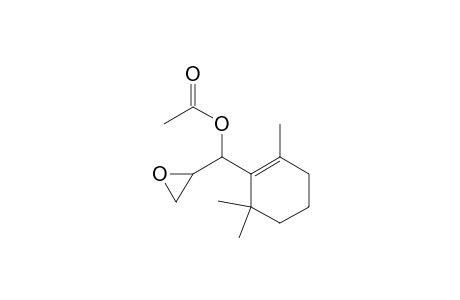 Oxiranemethanol, .alpha.-(2,6,6-trimethyl-1-cyclohexen-1-yl)-, acetate