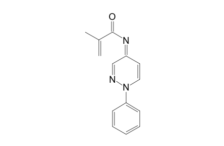 2-Propenamide, 2-methyl-N-(1-phenyl-4(1H)-pyridazinylidene)-