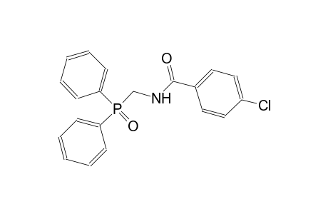 4-chloro-N-[(diphenylphosphoryl)methyl]benzamide