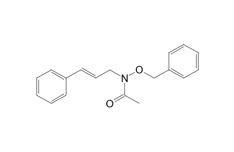 N-(Benzyloxy)-N-cinnamylacetamide