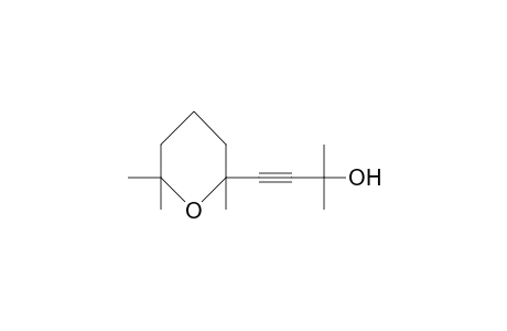 3-Butyn-2-ol, 2-methyl-4-(tetrahydro-2,6,6-trimethyl-2H-pyran-2-yl)-