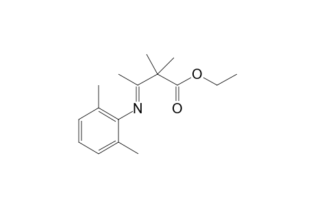 Ethyl 3-(2,6-Dimethylphenylimino)-2,2-dimethylbutanoate