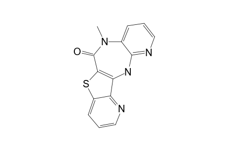 6,7-DIHYDRO-7-METHYLPYRIDO-[2,3-B]-PYRIDO-[2',3'-4,5]-THIENO-[2,3-F]-[1,4]-DIAZEPIN-6(12H)-ONE