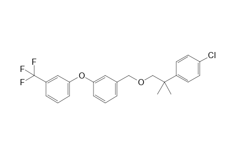 1-Chloranyl-4-[2-methyl-1-[[3-[3-(trifluoromethyl)phenoxy]phenyl]methoxy]propan-2-yl]benzene