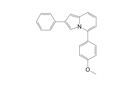 5-(4-Methoxyphenyl)-2-phenyl-indolizine