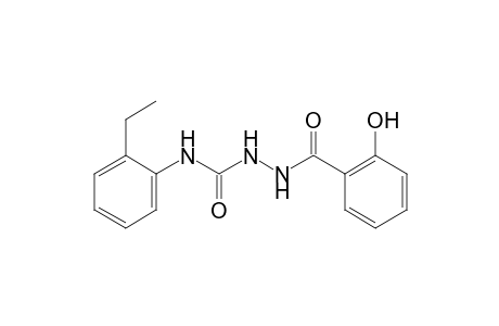 4-(o-ethylphenyl)-1-salicyloylsemicarbazide