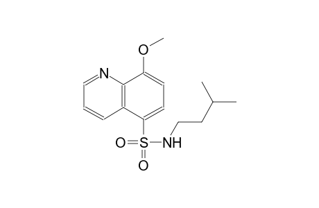 5-quinolinesulfonamide, 8-methoxy-N-(3-methylbutyl)-