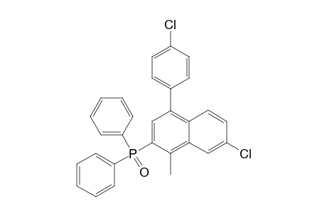 7-CHLORO-1-METHYL-4-(4-CHLOROPHENYL)-2-DIPHENYLPHOSPHINYL-NAPHTHALENE