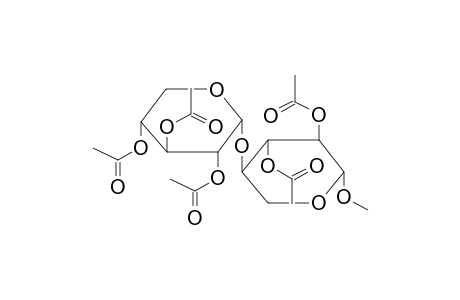 METHYL 2,3-DI-O-ACETYL-4-O-(2,3,4-TRI-O-ACETYL-ALPHA-D-XYLOPYRANOSYL)-BETA-D-XYLOPYRANOSIDE